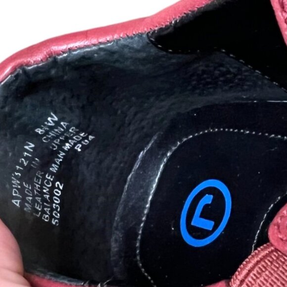 Rockport Rust Leather Slip-On Loafers, Size 8-1/2 W - Picture 9 of 11